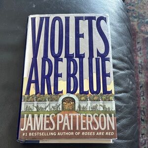 Violets Are Blue Hardcover Book